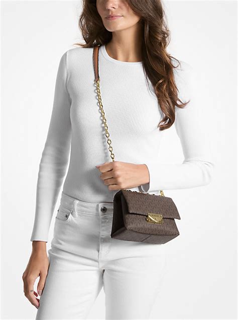 michael kors cece star bag|michael kors leather shoulder bag.